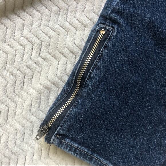 Devine Rights Of Denim Blue Skinny Jeans Zip Ankle Womens 30 Blue Stretch Fall - Picture 6 of 11